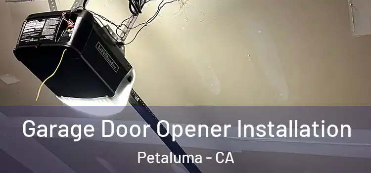  Garage Door Opener Installation Petaluma - CA