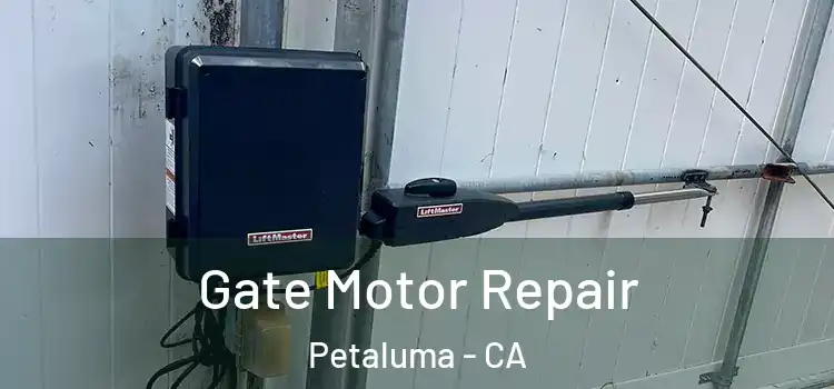Gate Motor Repair Petaluma - CA