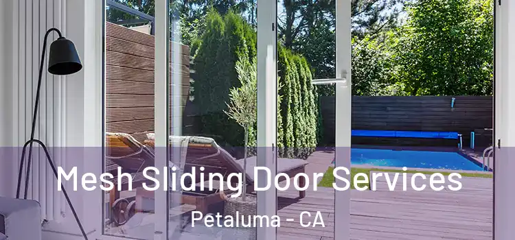 Mesh Sliding Door Services Petaluma - CA